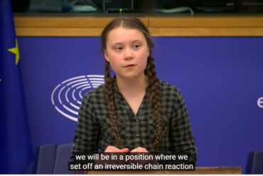 Greta Thunberg urges MEPs to ‘panic like the house is on fire’