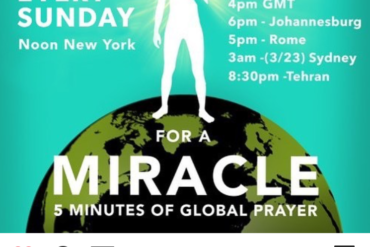 5 Minutes of Global Prayer – Every Sunday/Monday